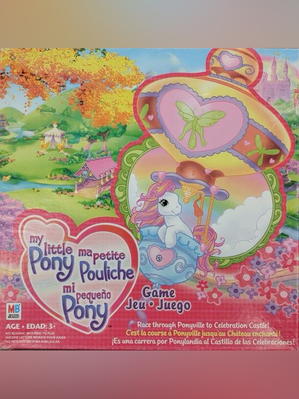 My Little Pony MLP G3 Board Game 2003 - Race Through Ponyville